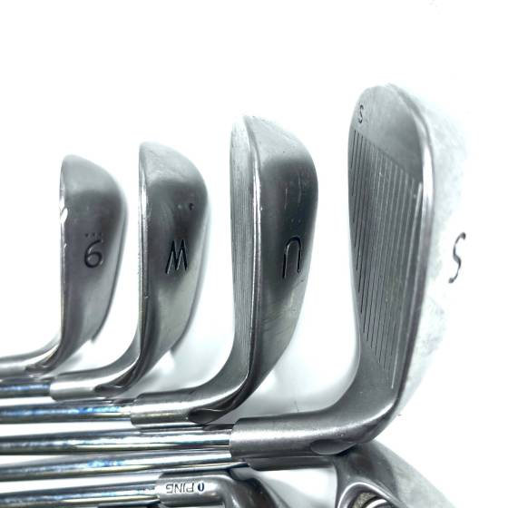 Left Handed Ping G15 Iron Set / 5-SW / Ping AWT Regular Flex