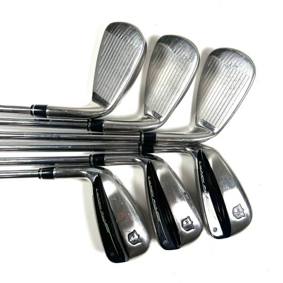 Left Handed Wilson Launch Pad Irons / 5-PW / KBS MAX Ultralite Regular Flex