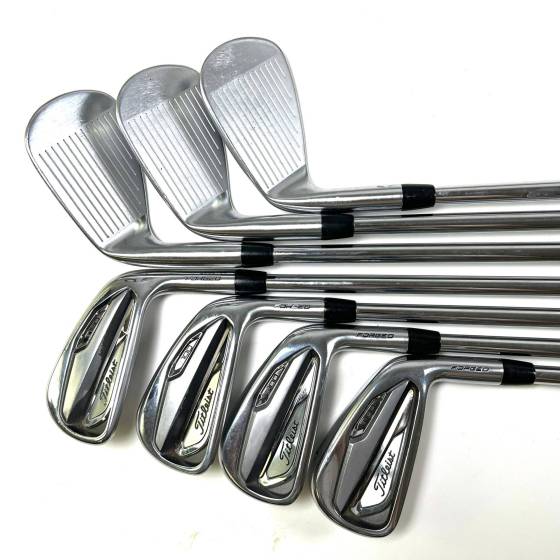 Titleist T100 2019 Irons / 4-PW / AMT Tour White S300 Stiff Flex