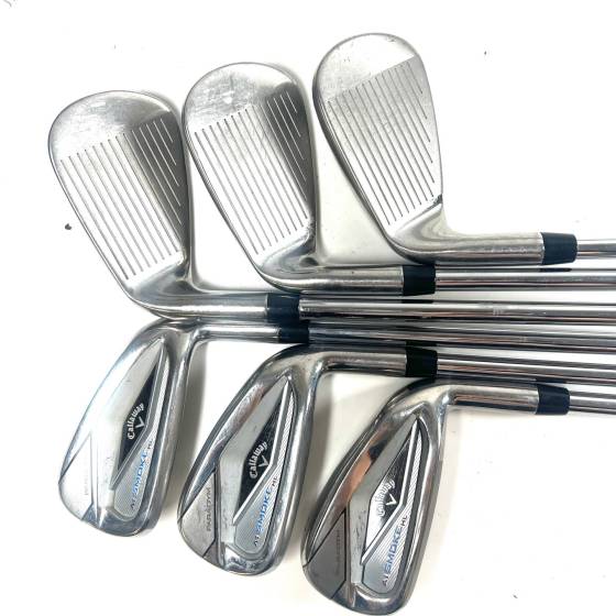Callaway Paradym AI Smoke HL Irons / 5-PW / Elevate MPH 85 Regular Flex