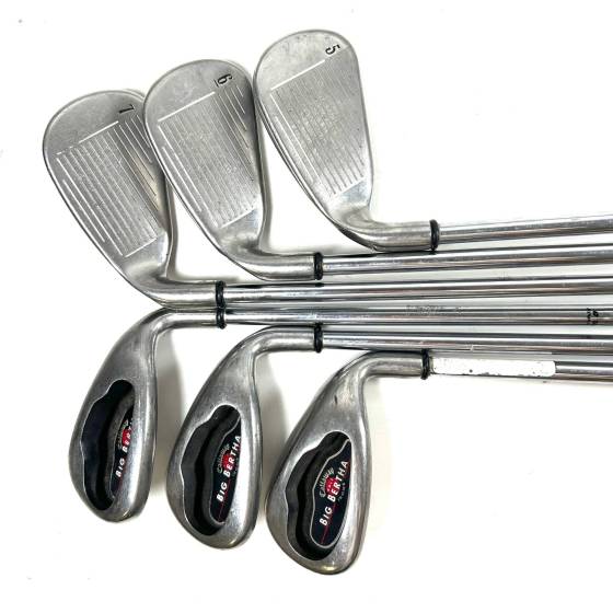 Callaway Big Bertha 2006 Irons / 5-10 / Callaway Regular Flex