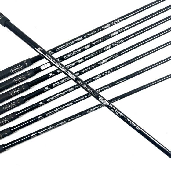 Left Handed Cobra Transition S Irons Set / 4-SW / Cobra Aldila VS Transition 65 Regular Flex