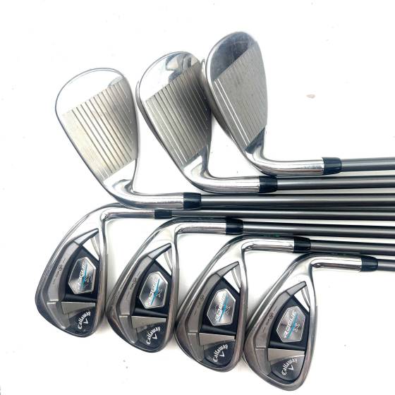 Callaway Rogue X Irons / 5-AW / Aldila Synergy 50 Senior Flex