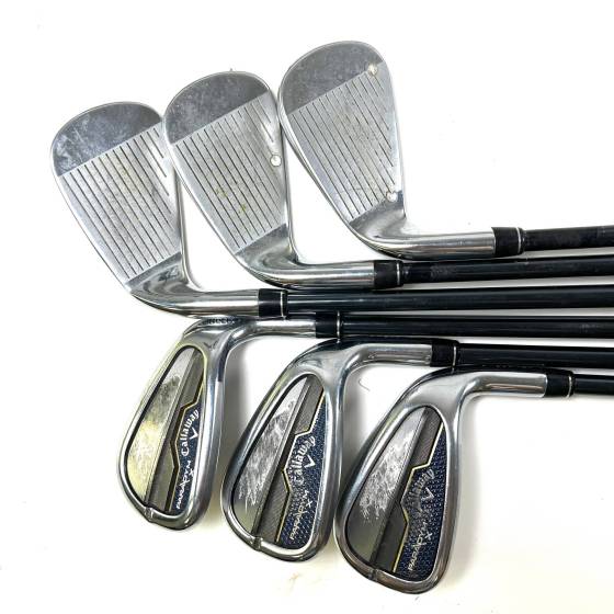 Callaway Paradym X Irons / 5-PW / Recoil Dart 75 Regular Flex