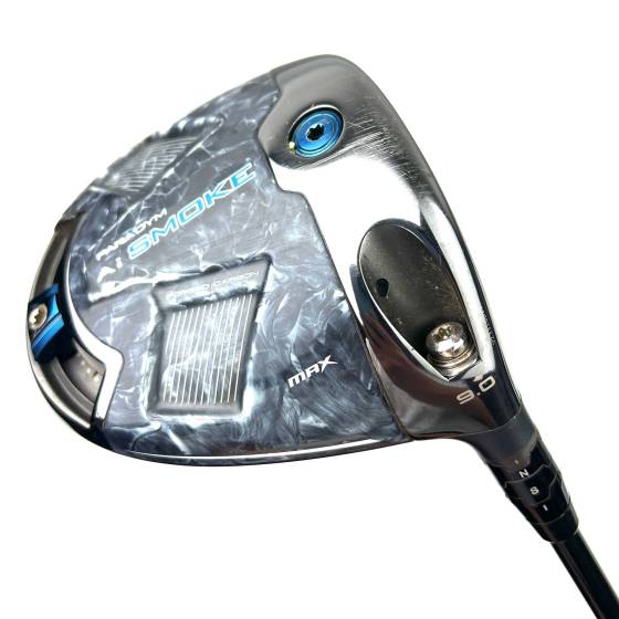Callaway Paradym Ai Smoke Max Driver / 9 Degree / Kai’li Blue 50S Stiff Flex