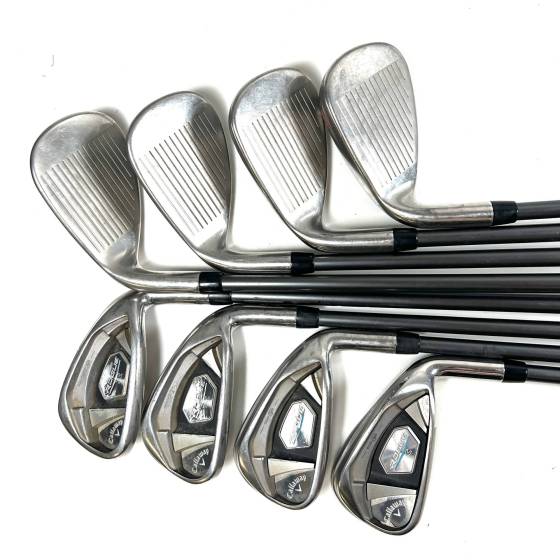 Callaway Rogue X Irons / 5-SW+AW / Aldila Synergy 50 Regular Flex