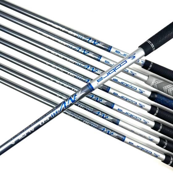 Cobra King FP Irons / 5-GW+SW / Aldila NV HL 50 Ladies Flex