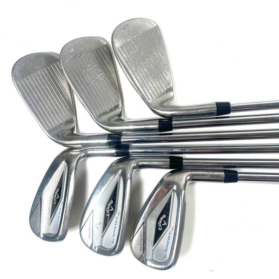 Callaway Paradym AI Smoke HL Irons / 5-PW / Elevate MPH 85 Regular Flex