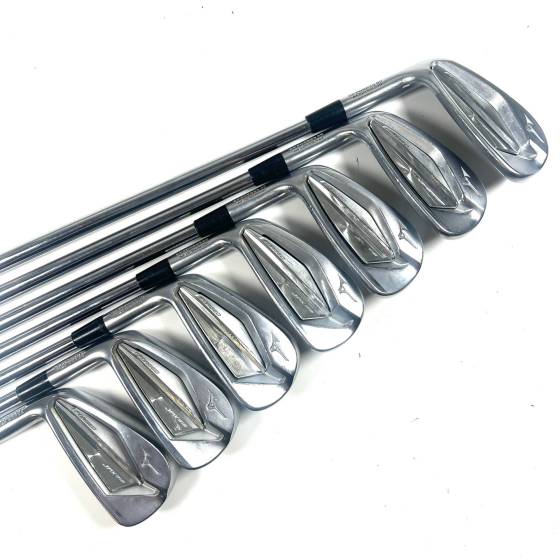 Left Handed Mizuno JPX 919 Forged Irons / 4-PW / Project X Regular Flex
