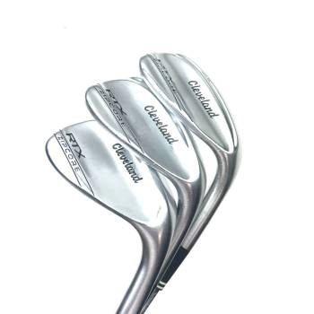 Cleveland RTX Zipcore Wedge Set / 50, 56, 60 Degree / Dynamic Gold Spinner Wedge Flex