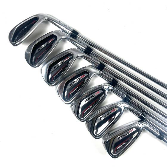 Cobra F9 Irons / 5-SW / KBS Tour 90 Regular Flex