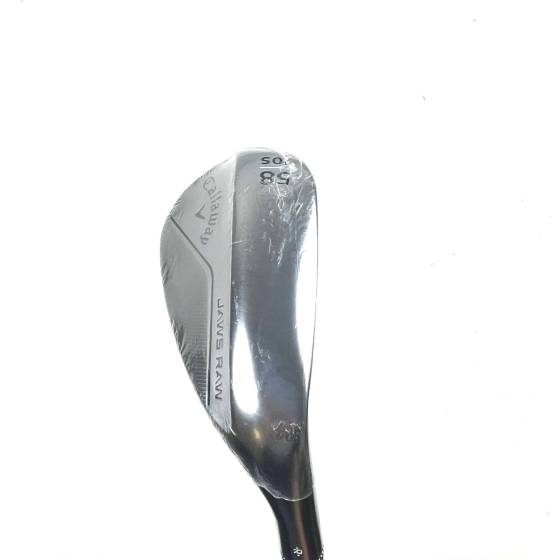 New Callaway Jaws Raw Lob Wedge / 58 Degree / Steelfiber i95 Stiff Flex