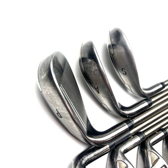 Callaway Big Bertha OS Irons / 6-SW + AW / UST Mamiya Recoil ES Regular Flex