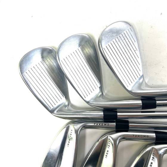 Takomo 101T Irons / 4-PW / KBS Tour 130 X-Stiff Flex