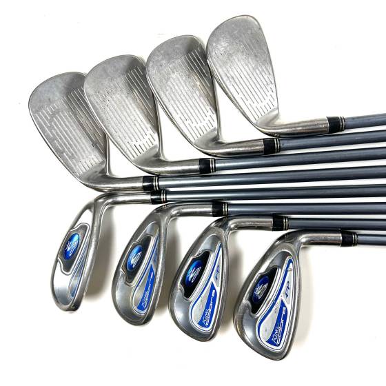 Cobra King FP Irons / 5-GW+SW / Aldila NV HL 50 Ladies Flex