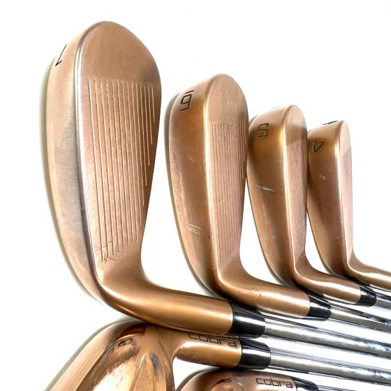 Cobra King Forged Tec 2020 Irons / 4-PW / KBS $-Taper Lite Stiff Flex