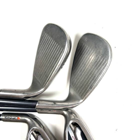 Left Handed Ping G25 Irons / 7-PW / TFC 80 Senior Flex