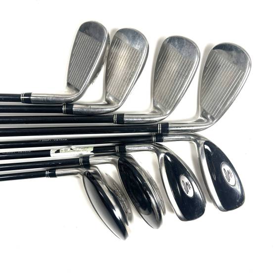 Left Handed Cobra Transition S Irons Set / 4-SW / Cobra Aldila VS Transition 65 Regular Flex