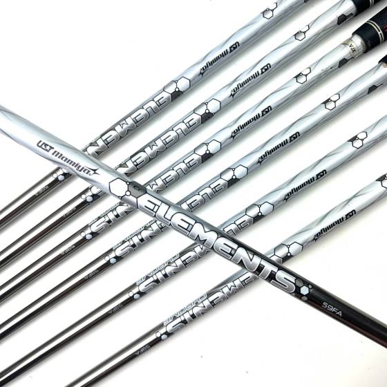 Wilson D200 Irons / 5-SW / UST Mamiya Elements Chrome Regular Flex