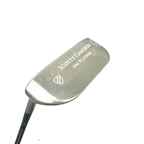 Left Handed Scotty Cameron Pro Platinum Putter / 35 Inches