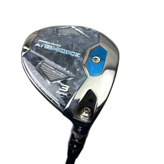 Callaway Paradym Ai Smoke Max 3 Wood / 15 Degree / Kai’li Blue 60S Stiff Flex