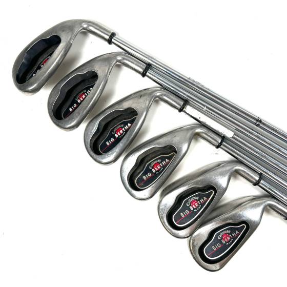 Callaway Big Bertha 2006 Irons / 5-10 / Callaway Regular Flex