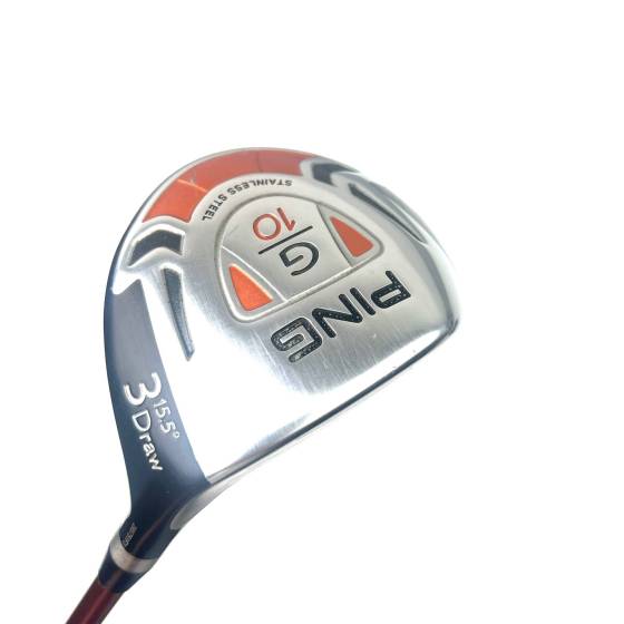 Ping G10 Draw 3 Wood / 15.5 Degree / Ping TFC 129 Regular Flex