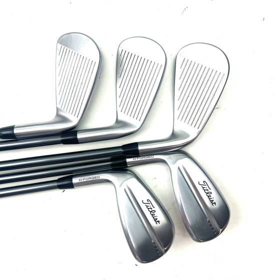 Left Handed Titleist T250/T350 Irons / 5-9 / MMT 65 Regular Flex