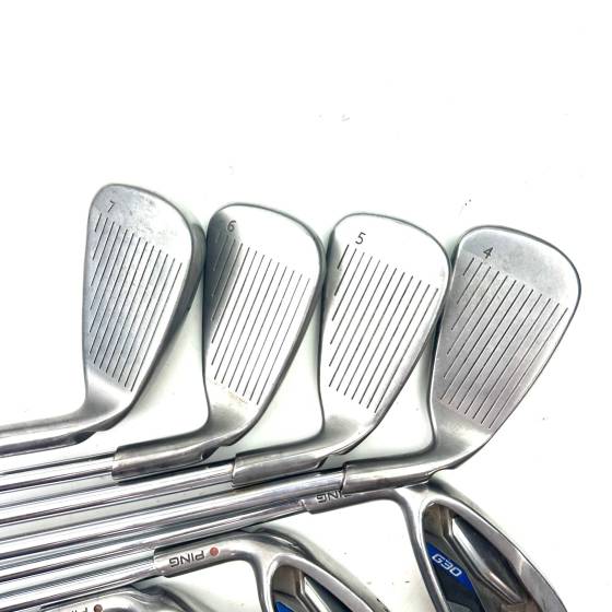 Left Handed Ping G30 Irons / 4-PW / CFS Distance Senior Flex