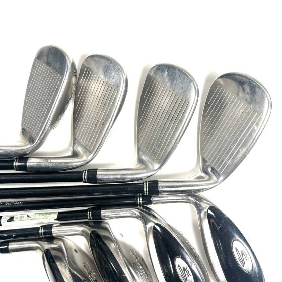 Left Handed Cobra Transition S Irons Set / 4-SW / Cobra Aldila VS Transition 65 Regular Flex