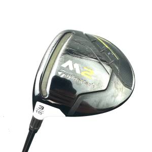 Left Handed Taylormade M2 2017 3 Wood / 15 Degree / REAX 55 Regular Flex
