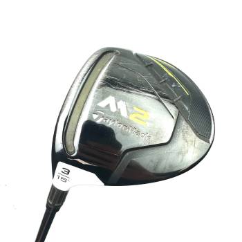 Left Handed Taylormade M2 2017 3 Wood / 15 Degree / REAX 55 Regular Flex