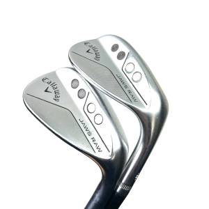 Callaway Jaws Raw Wedge Set / 52 & 56 Degree / Steelfiber i95 Stiff Flex