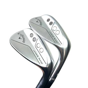 Callaway Jaws Raw Wedge Set / 52 & 56 Degree / Steelfiber i95 Stiff Flex