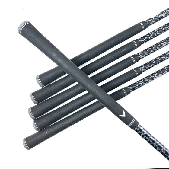 Left Handed Callaway Big Bertha 2023 Irons / 6-PW+AW / Cypher 50 Senior Flex