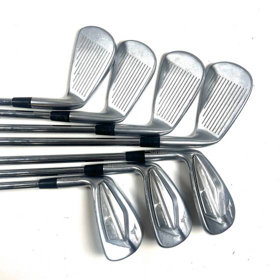 Left Handed Mizuno JPX 919 Forged Irons / 4-PW / Project X Regular Flex