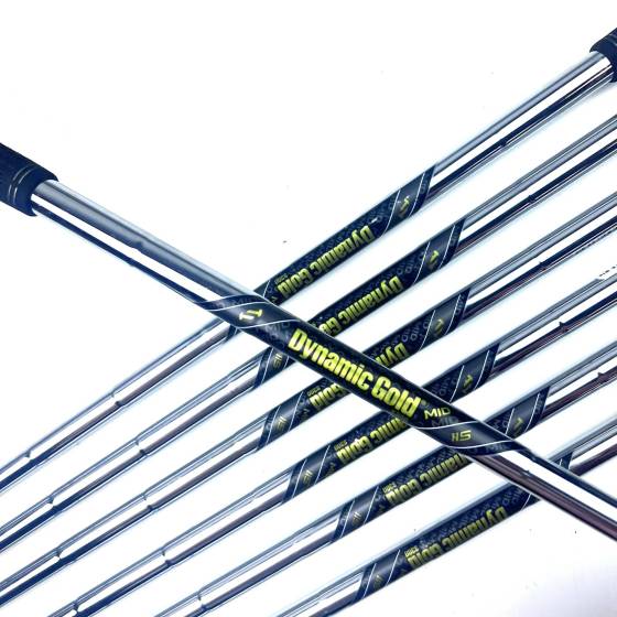 Callaway Elyte X Irons / 5-AW / Dynamic Gold Mid 115 S300 Stiff Flex