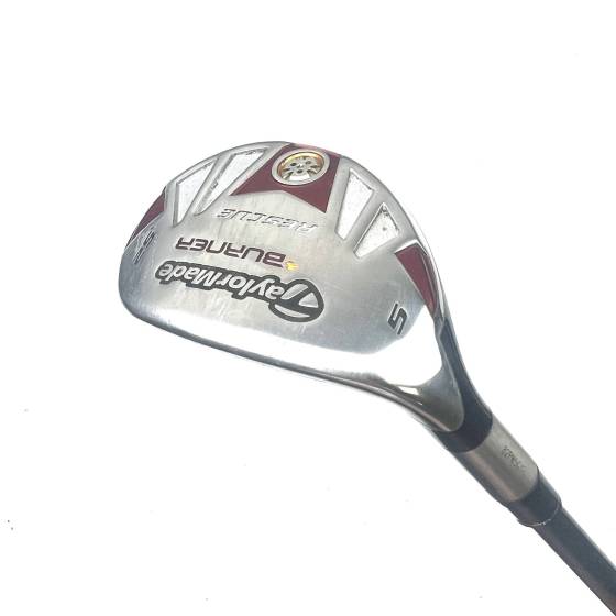 Left Handed Taylormade Burner Rescue 5 Hybrid / 25 Degree / REAX 65 Regular Flex