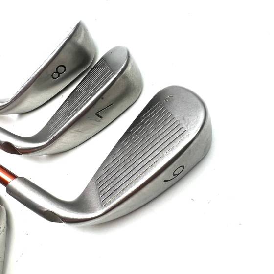 Left Handed Ping G10 Irons / 6-SW / TFC 129 Senior Flex