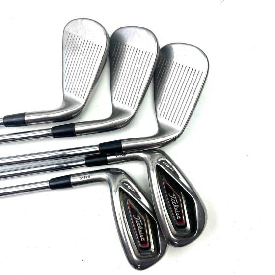 Left Handed Titleist 716 AP1 Irons / 6-PW / N.S.Pro 950 GH Stiff Flex