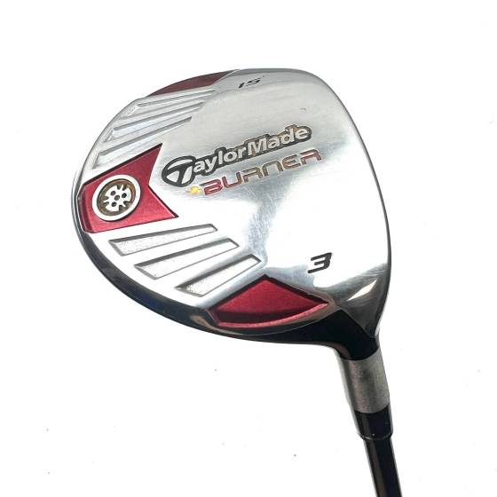 Taylormade Burner 3 Wood / 15 Degree / Reax 50 Stiff Flex