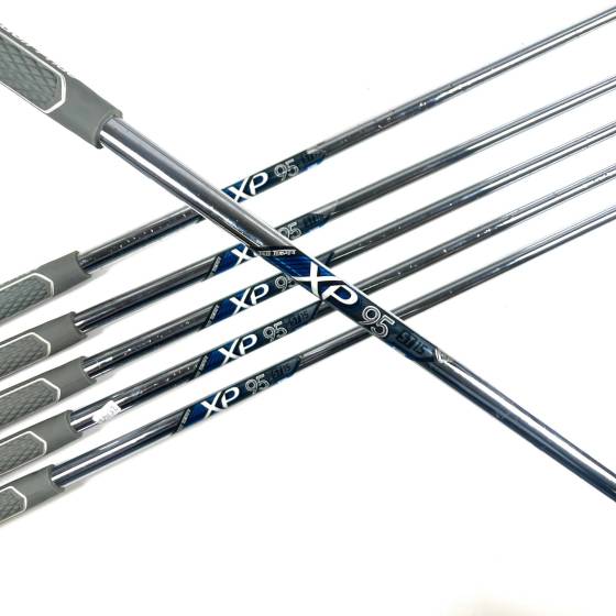 Left Handed Callaway XR Steelhead Irons / 7-SW+AW / XP95 ST15 Regular Flex