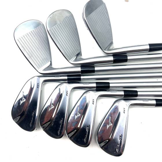 Mizuno Pro 221 Irons / 4-PW / Project X LS 120 Stiff Flex