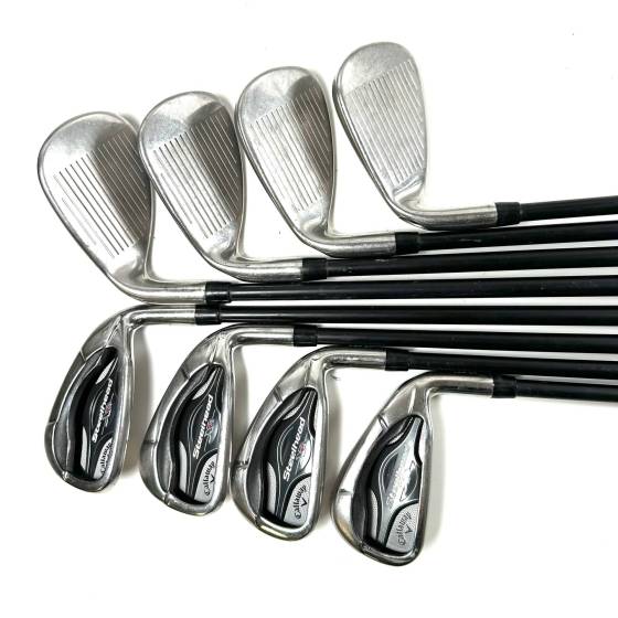 Callaway Steelhead XR Irons / 5-SW / Mitsubishi Fubuki 55 Regular Flex