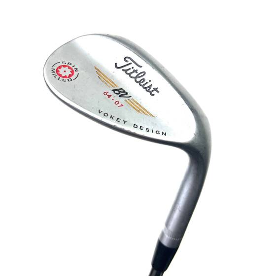 Titleist Vokey Spin Milled Lob Wedge / 64 Degree / Vokey Design Wedge Flex