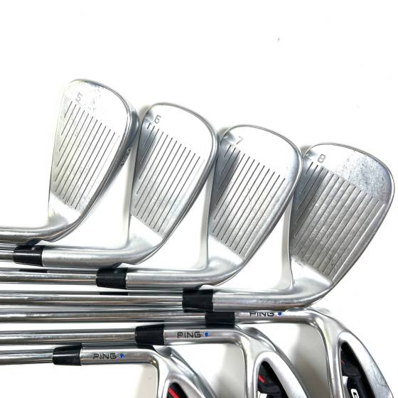 Left Handed Ping G410 Irons / 5-PW+UW / AWT 2.0 Regular Flex