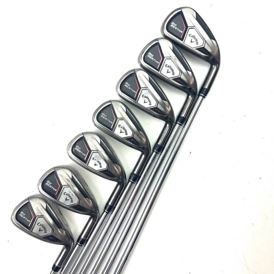 Callaway Big Bertha 2015 Irons / 4-PW / True Temper Speedstep 80 Regular Flex
