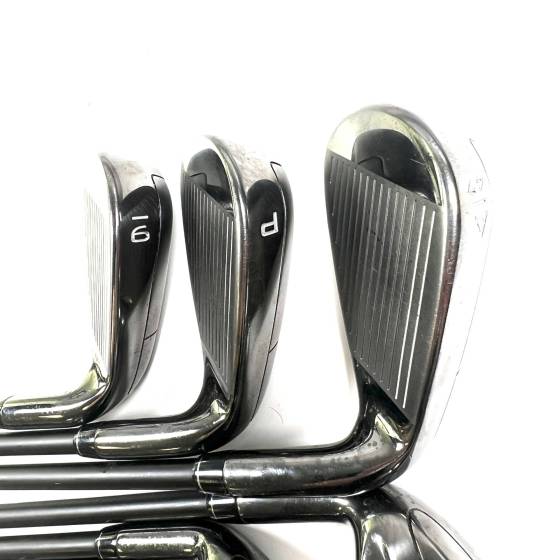 Left Handed Callaway Big Bertha 2023 Irons / 6-PW+AW / Cypher 50 Senior Flex