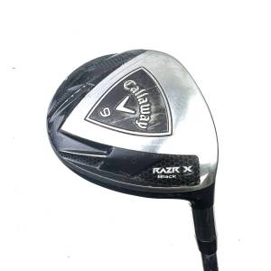 Callaway Razr X Black 9 Wood / 24 Degree / Callaway 50 Ladies Flex