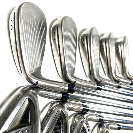 Taylormade SIM 2 Max OS Irons / 4-SW + AW / KBS Max Regular Flex